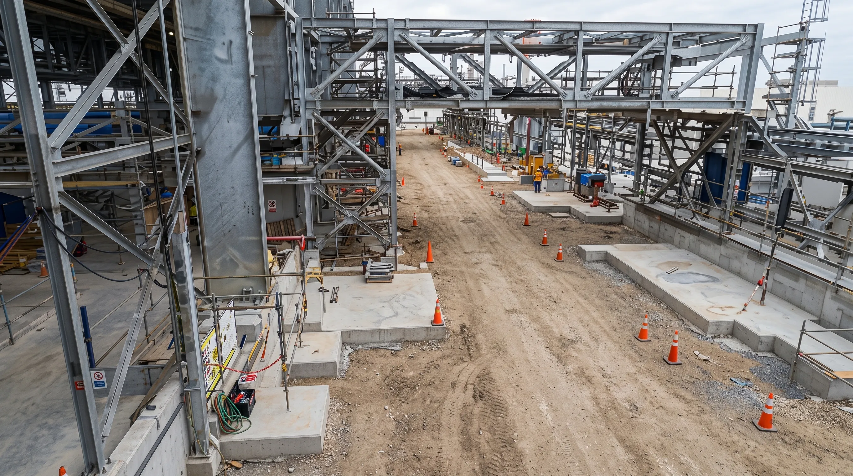 Captura de realidad física y registro fotográfico de terreno en planta industrial