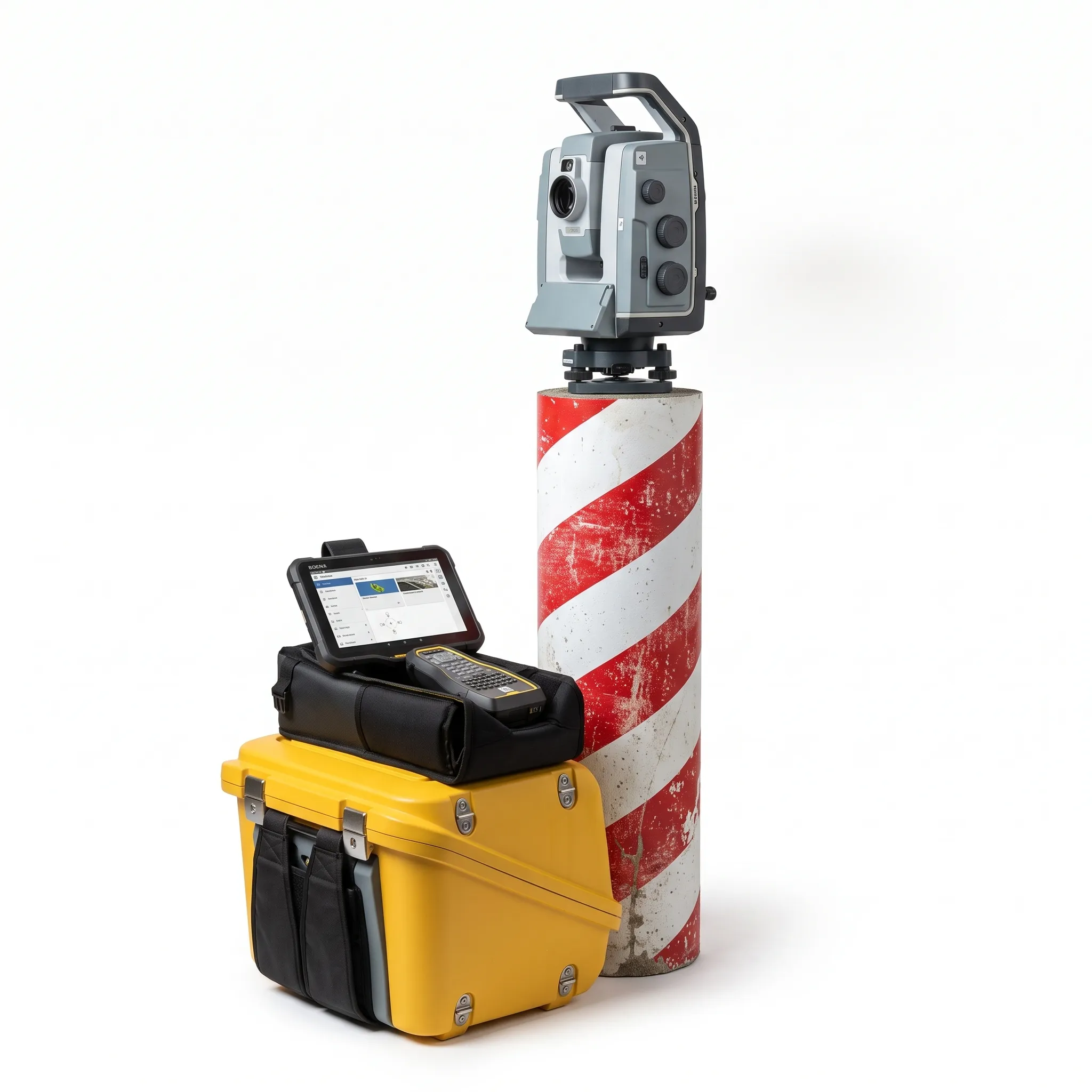 High precision Leica motorized robotic total station survey instrument